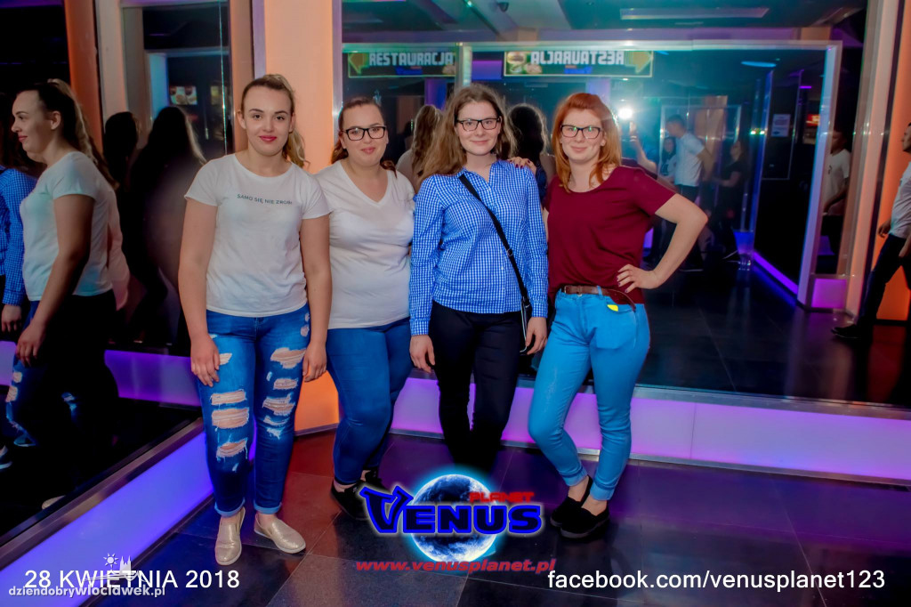 Sobota w klubie Venus Planet w Konecku