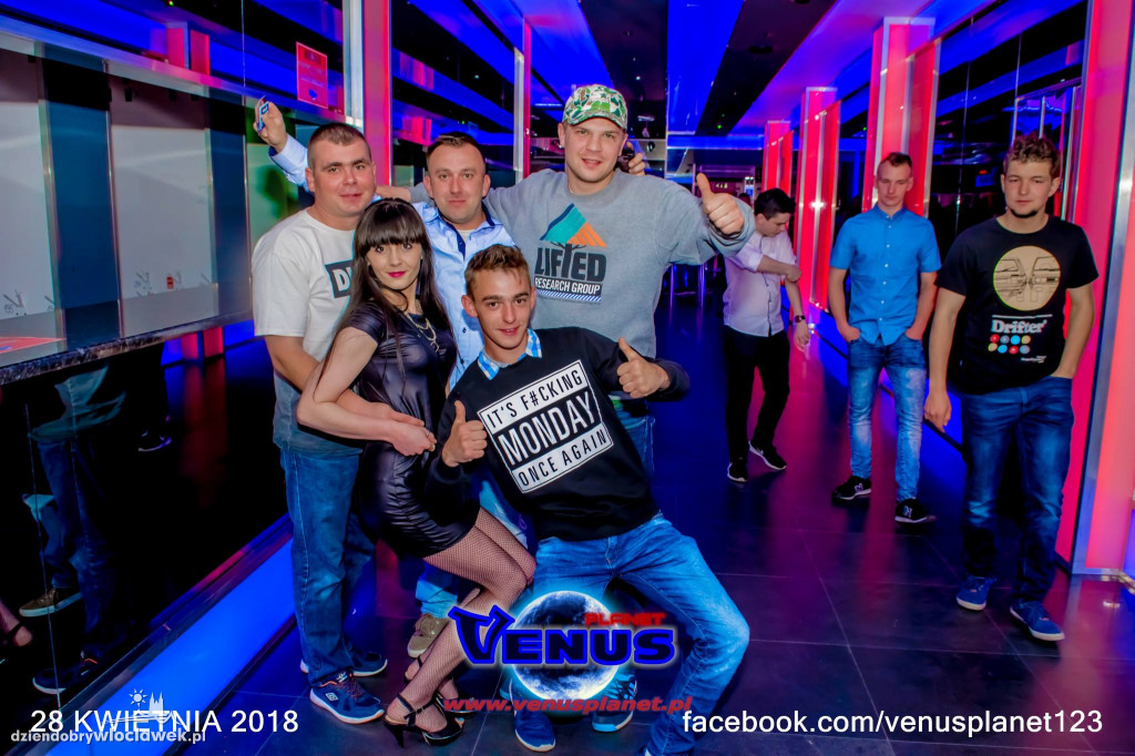 Sobota w klubie Venus Planet w Konecku