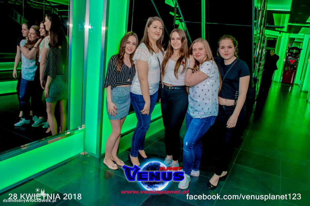 Sobota w klubie Venus Planet w Konecku