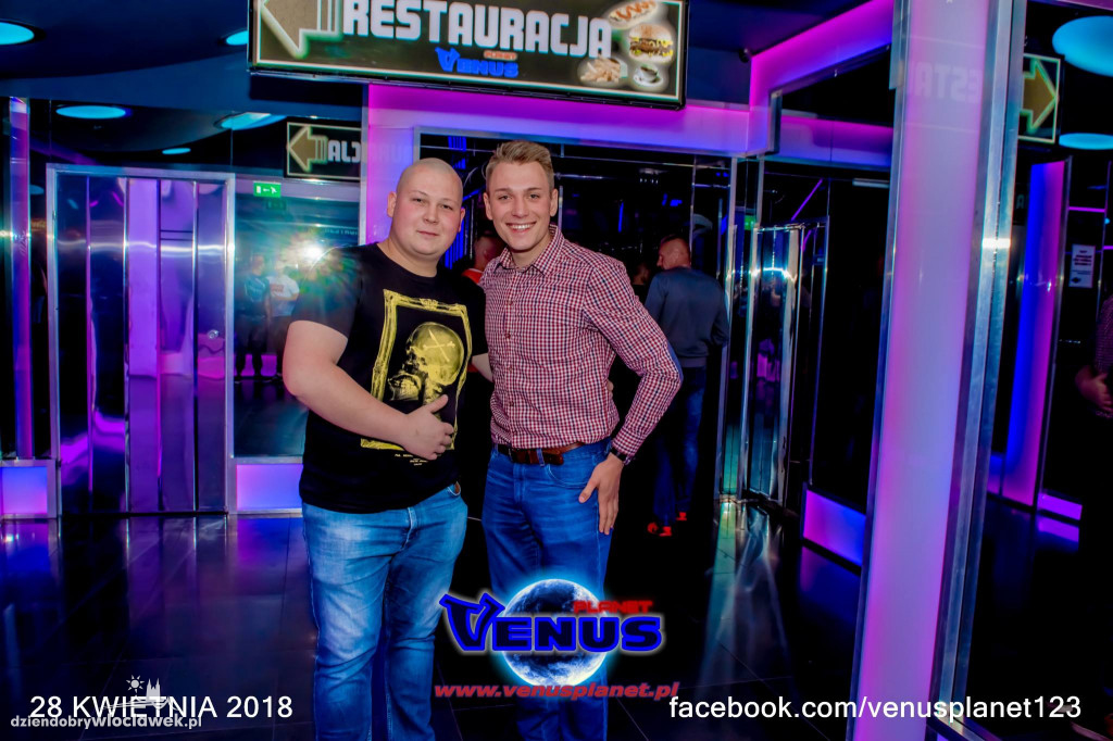 Sobota w klubie Venus Planet w Konecku