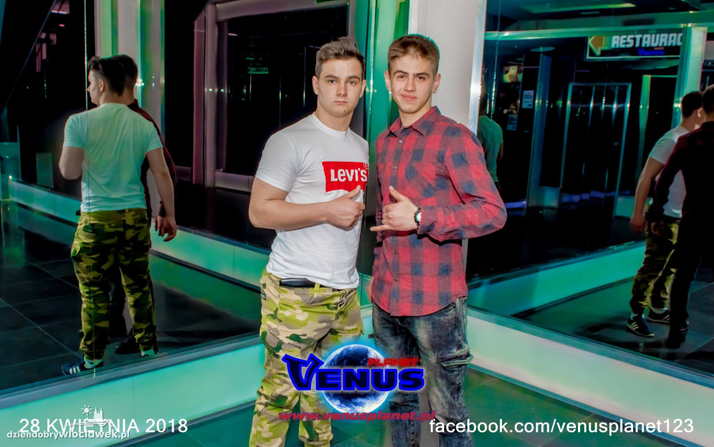 Sobota w klubie Venus Planet w Konecku