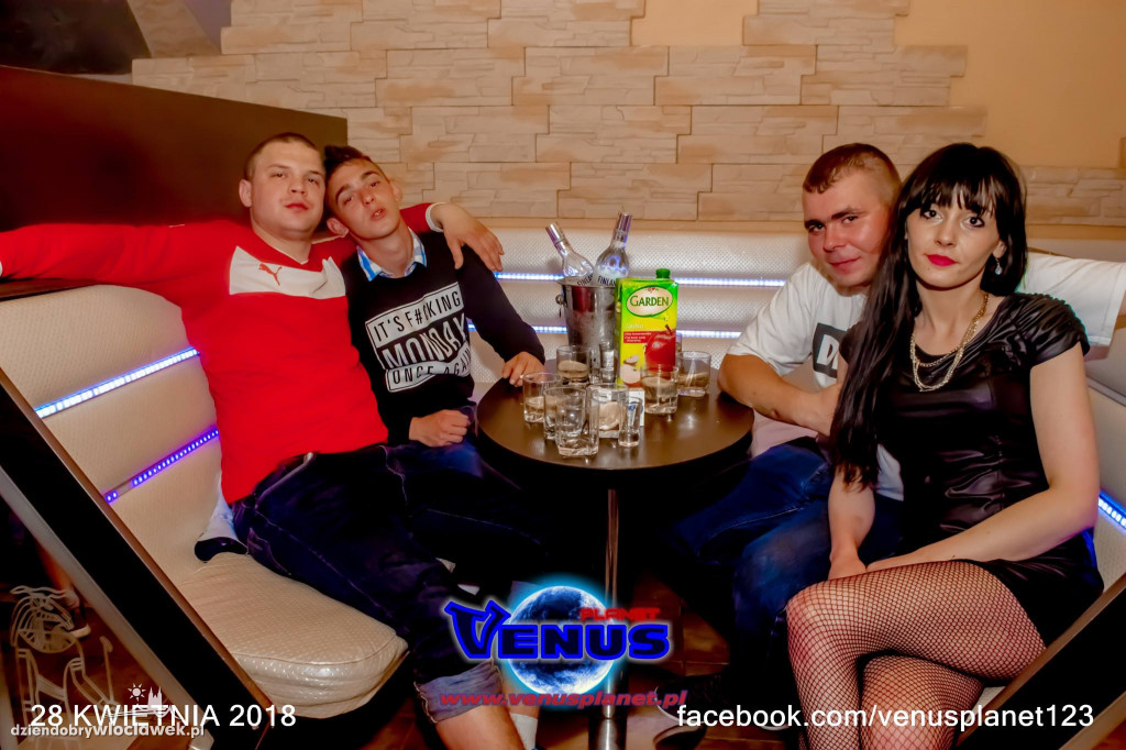 Sobota w klubie Venus Planet w Konecku