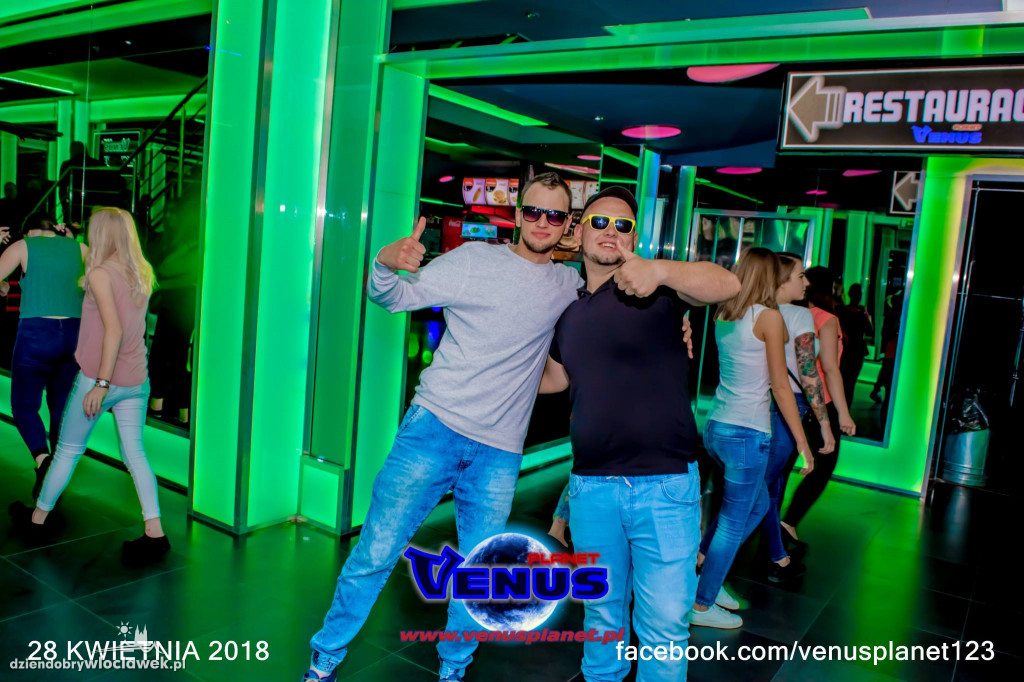 Sobota w klubie Venus Planet w Konecku