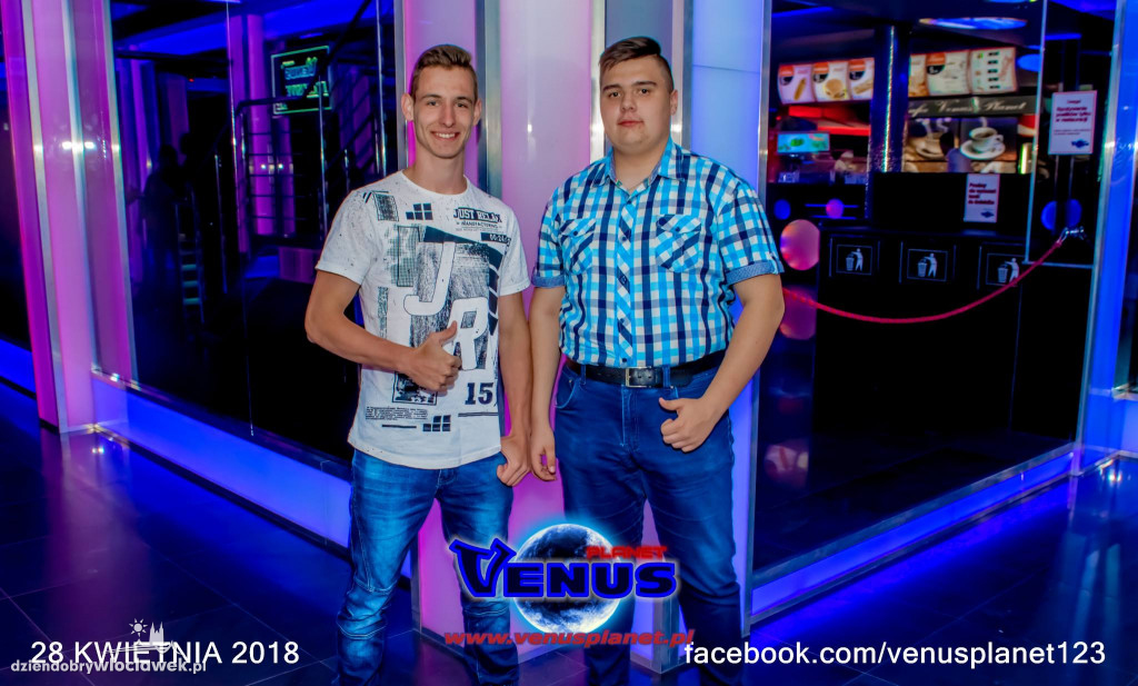 Sobota w klubie Venus Planet w Konecku