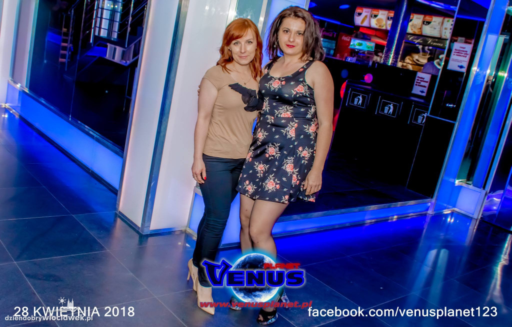 Sobota w klubie Venus Planet w Konecku