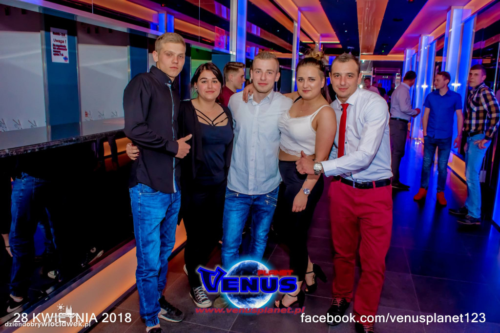 Sobota w klubie Venus Planet w Konecku