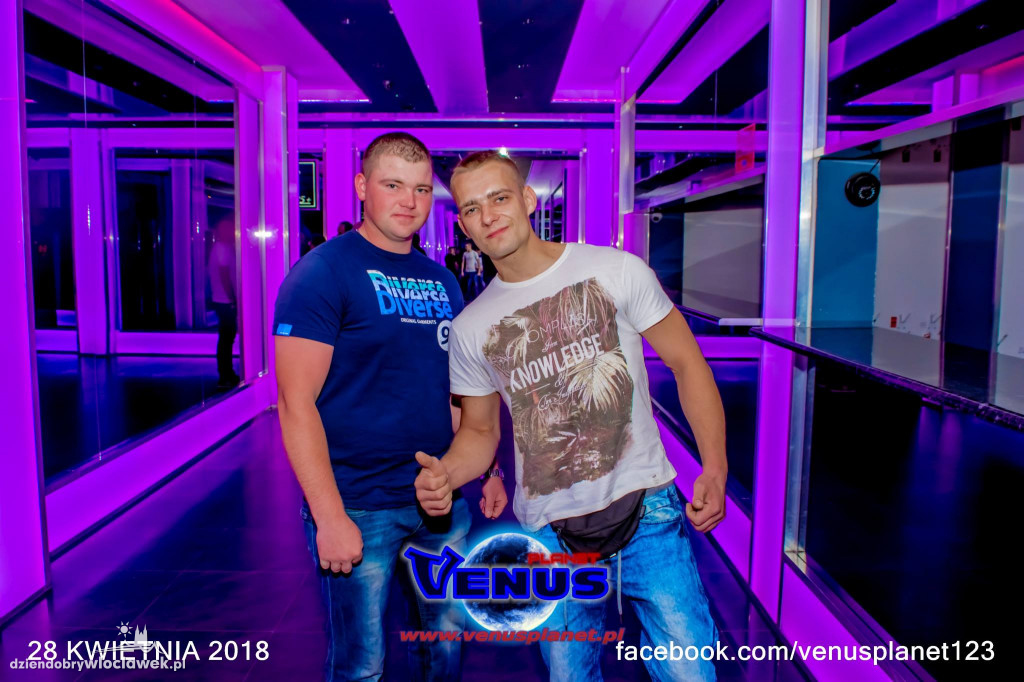 Sobota w klubie Venus Planet w Konecku