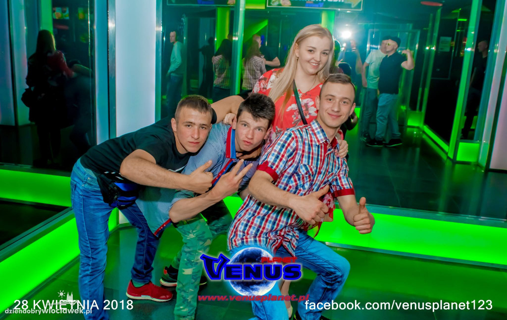 Sobota w klubie Venus Planet w Konecku