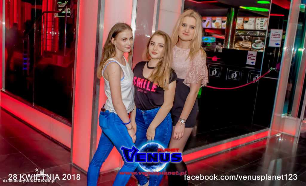 Sobota w klubie Venus Planet w Konecku