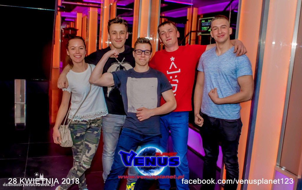 Sobota w klubie Venus Planet w Konecku