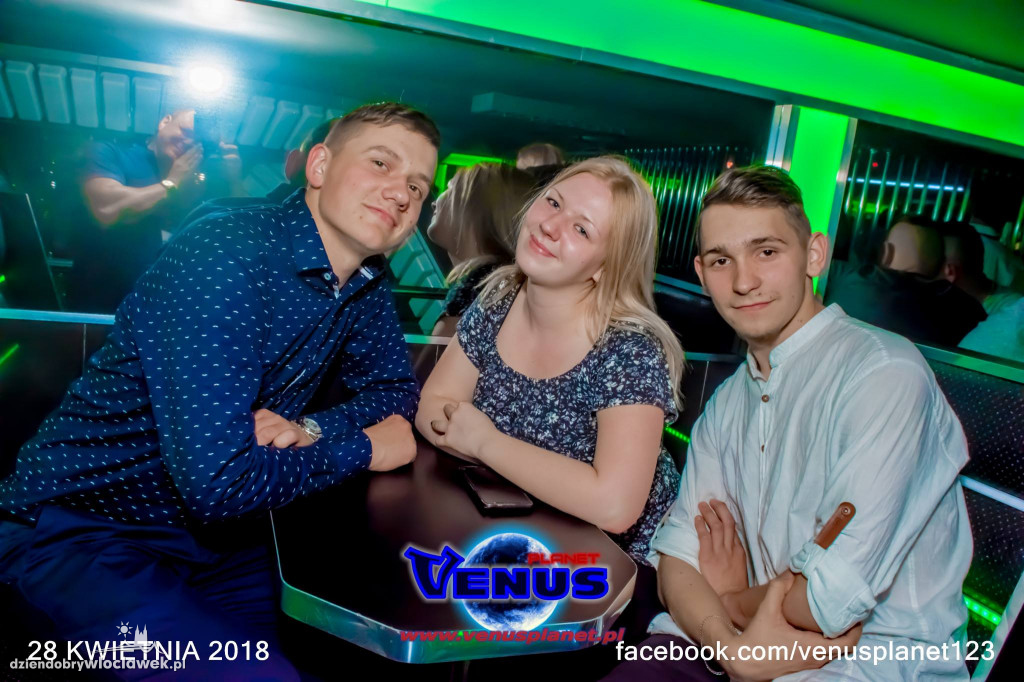 Sobota w klubie Venus Planet w Konecku