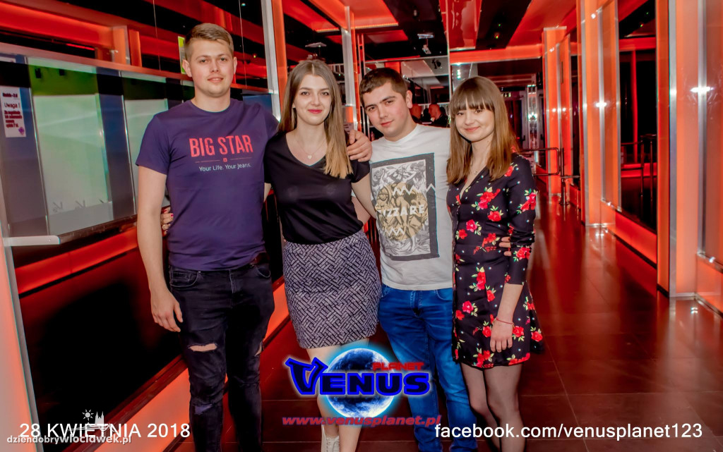 Sobota w klubie Venus Planet w Konecku