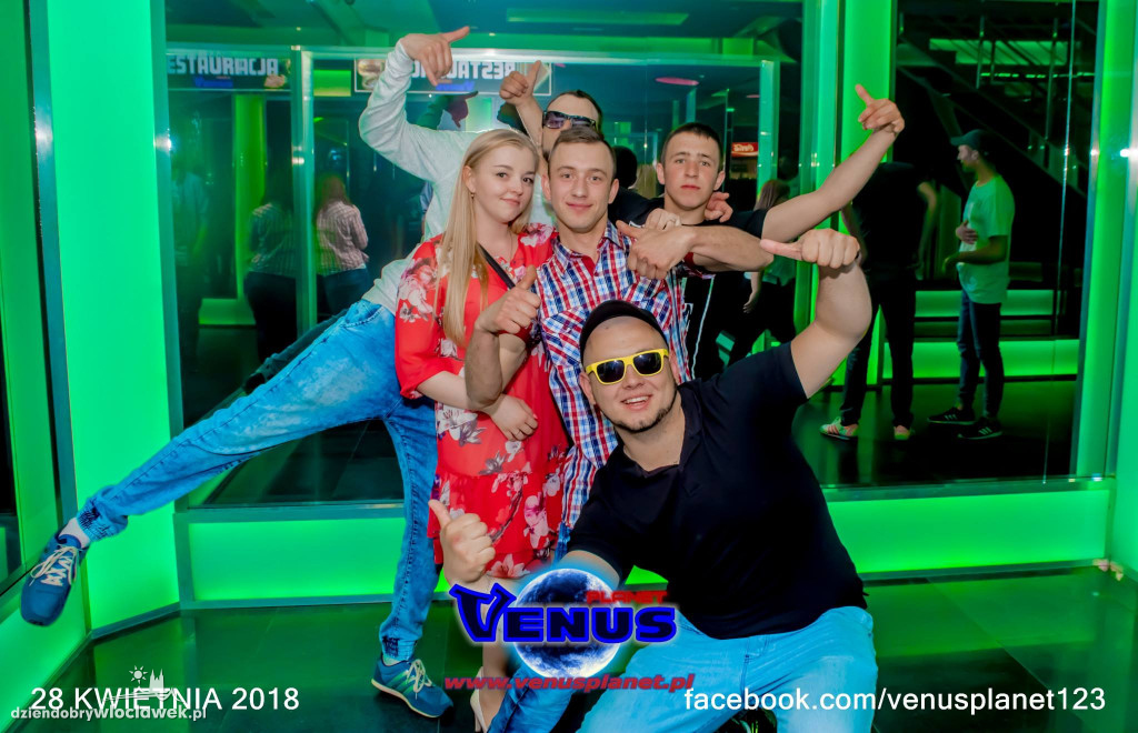 Sobota w klubie Venus Planet w Konecku