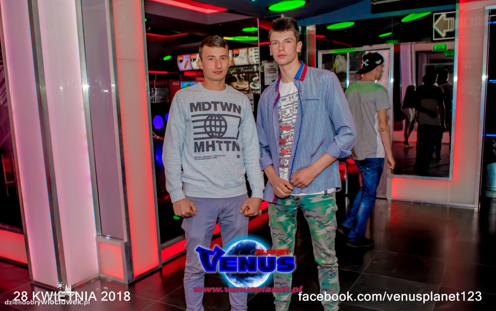 Sobota w klubie Venus Planet w Konecku