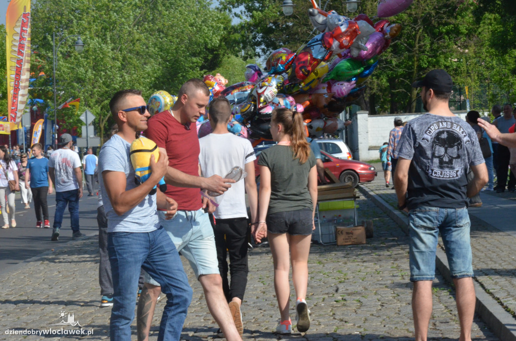 Majówka na włocławskich bulwarach