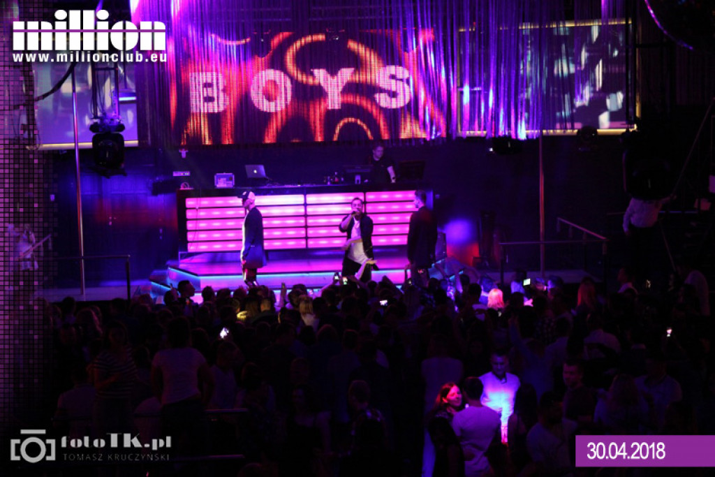 Million Club: koncert zespołu Boys