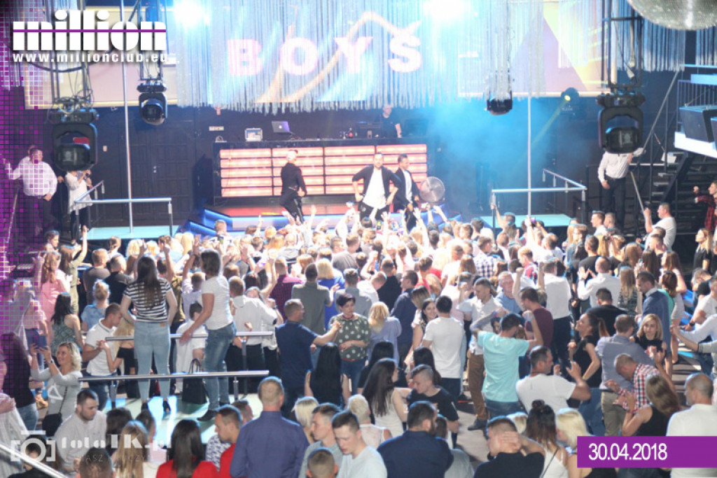 Million Club: koncert zespołu Boys