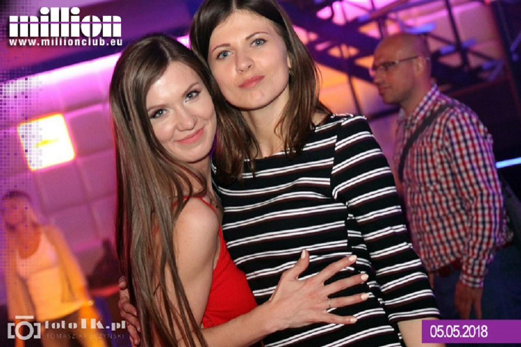 Sobotnia impreza w klibie Million
