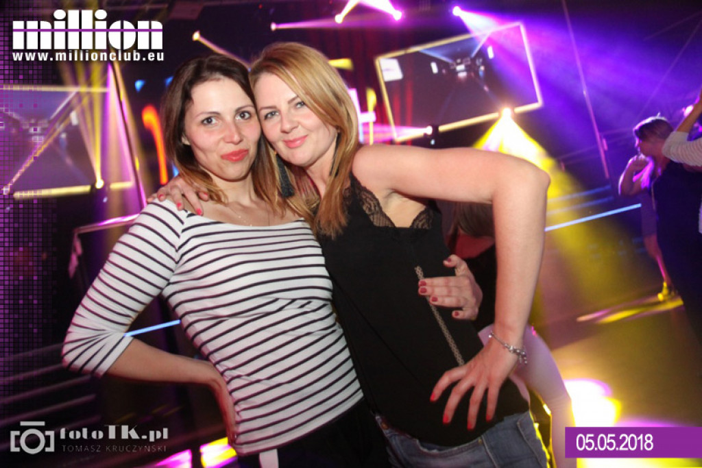 Sobotnia impreza w klibie Million