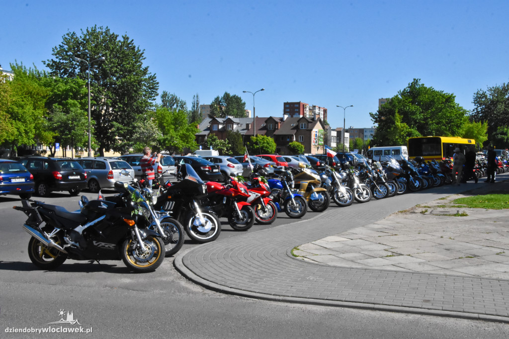 Pogrzeb motocyklisty z al. Chopina