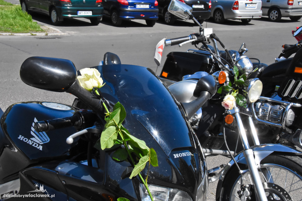 Pogrzeb motocyklisty z al. Chopina