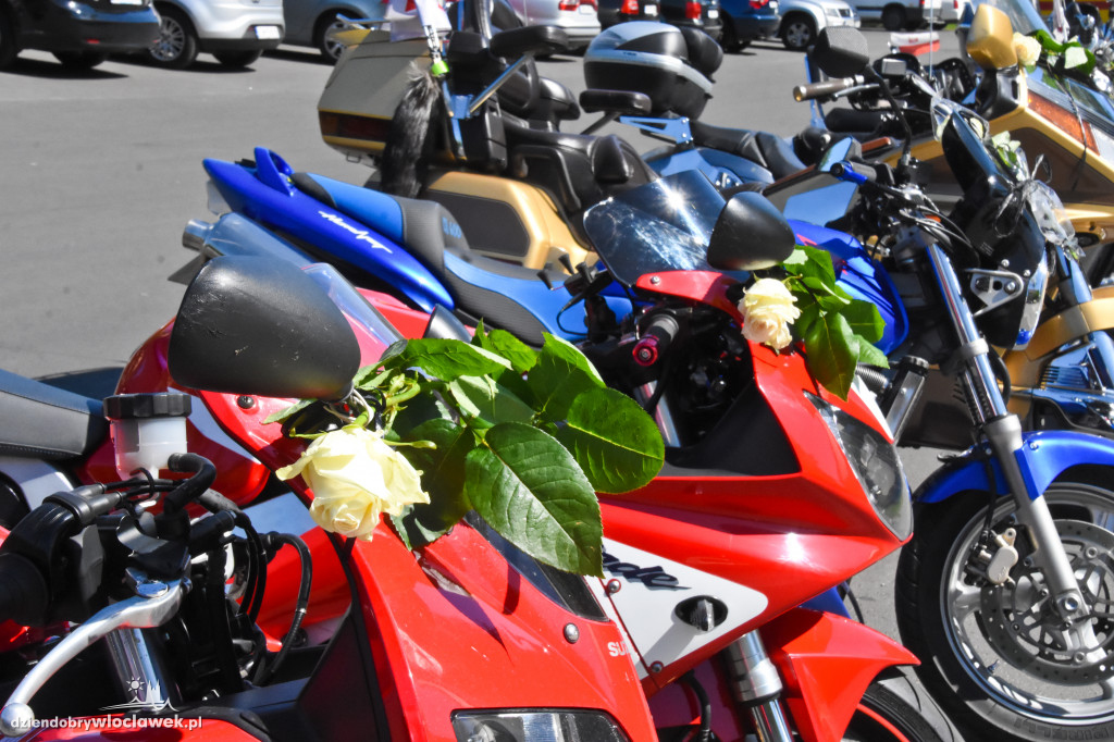 Pogrzeb motocyklisty z al. Chopina