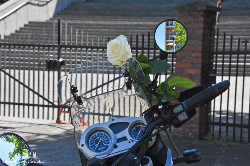 Pogrzeb motocyklisty z al. Chopina
