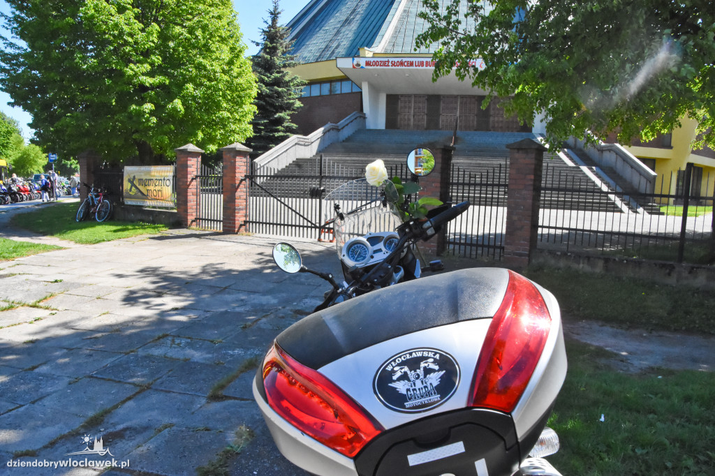 Pogrzeb motocyklisty z al. Chopina