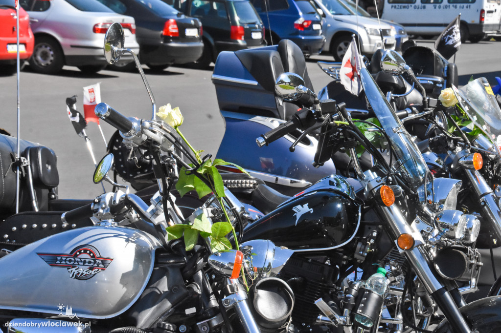 Pogrzeb motocyklisty z al. Chopina
