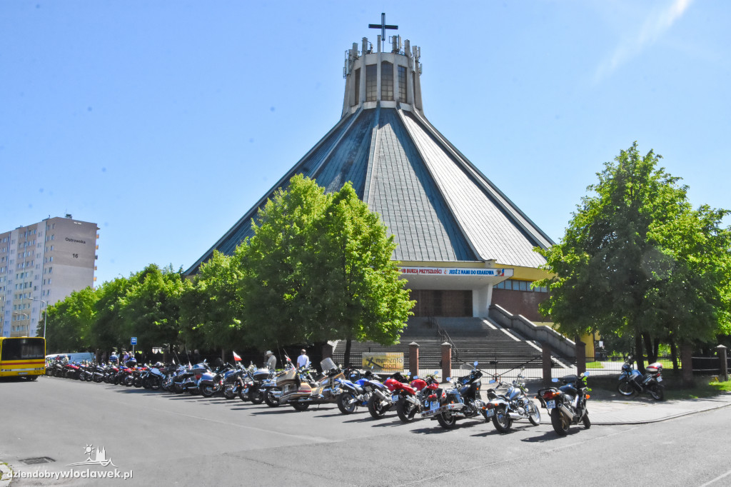 Pogrzeb motocyklisty z al. Chopina