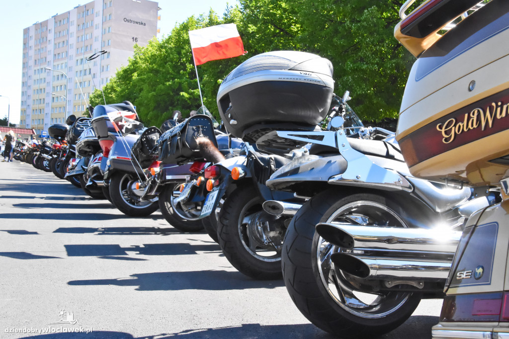 Pogrzeb motocyklisty z al. Chopina