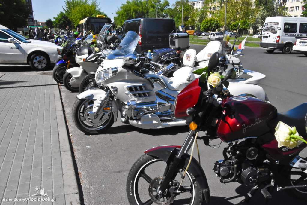 Pogrzeb motocyklisty z al. Chopina