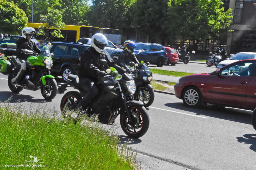 Pogrzeb motocyklisty z al. Chopina