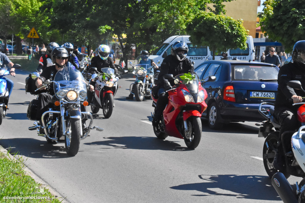 Pogrzeb motocyklisty z al. Chopina