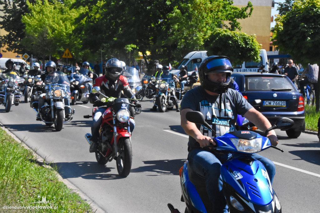 Pogrzeb motocyklisty z al. Chopina