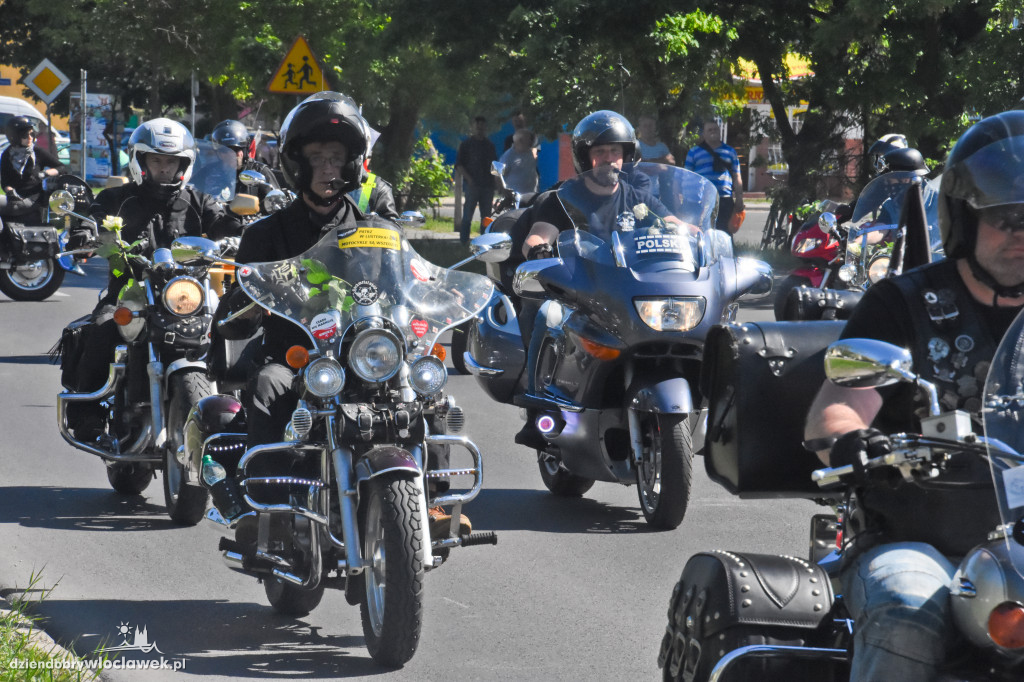 Pogrzeb motocyklisty z al. Chopina