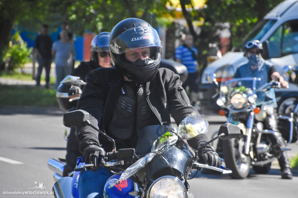 Pogrzeb motocyklisty z al. Chopina