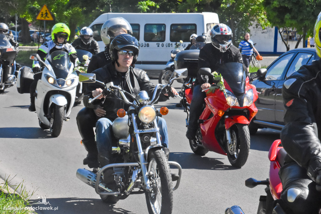 Pogrzeb motocyklisty z al. Chopina