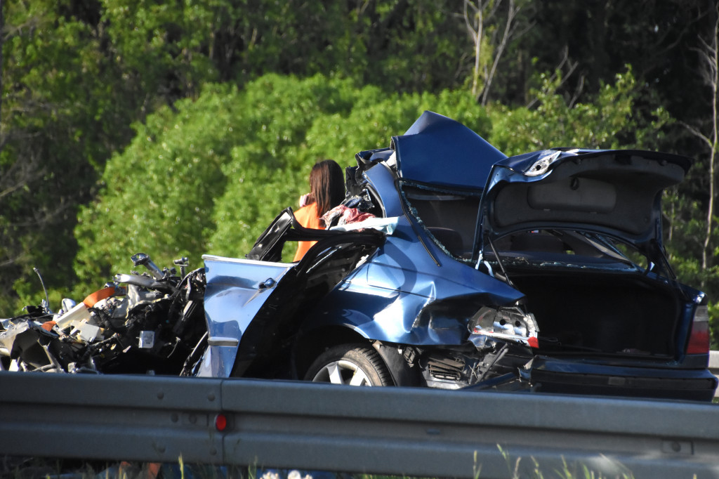 Wypadek na A1. Nie żyje jedna osoba