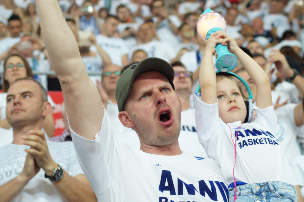 Kibice podczas meczu Anwil - Stelmet