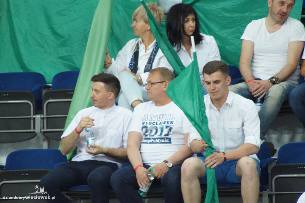 Kibice podczas meczu Anwil - Stelmet