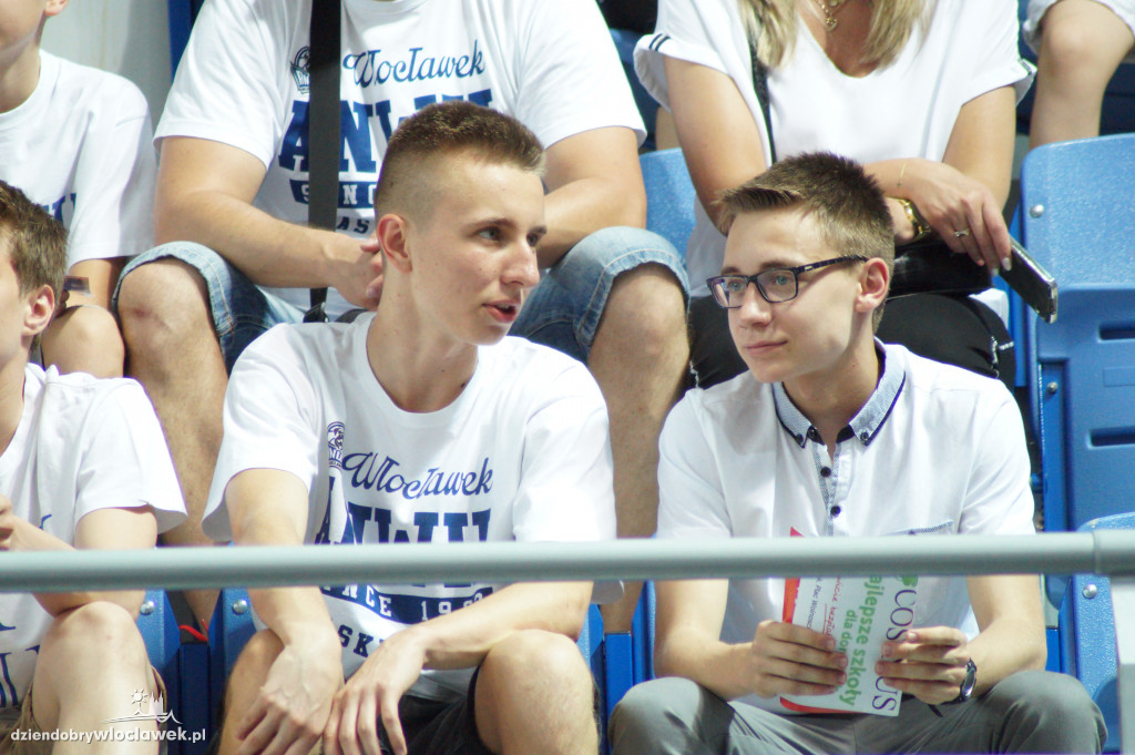 Kibice podczas meczu Anwil - Stelmet