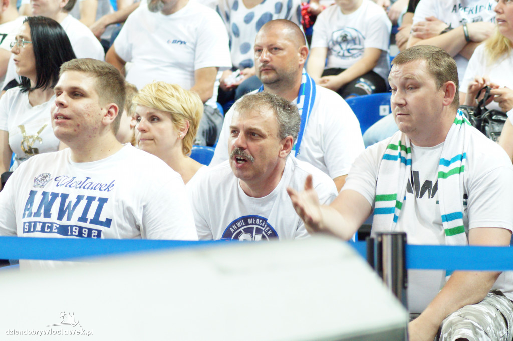 Kibice podczas meczu Anwil - Stelmet