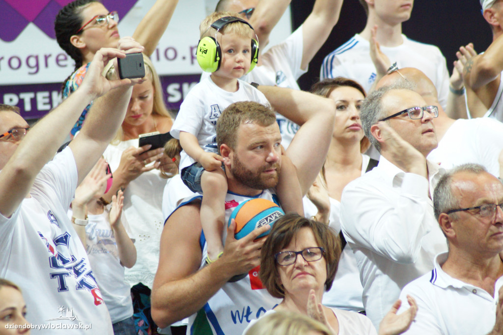 Kibice podczas meczu Anwil - Stelmet