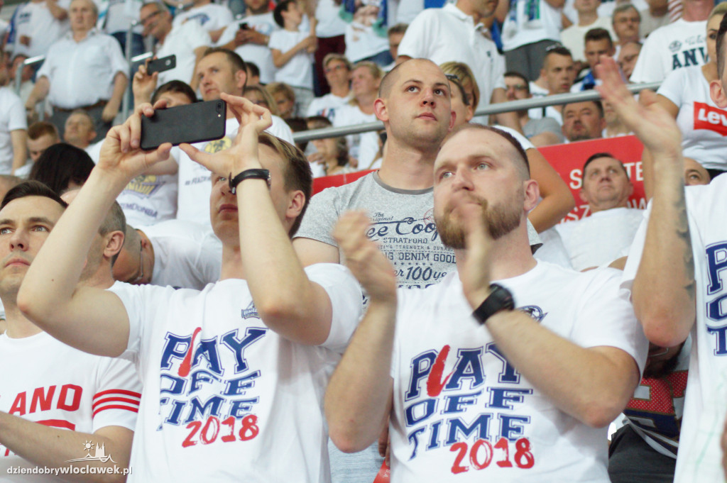 Kibice podczas meczu Anwil - Stelmet