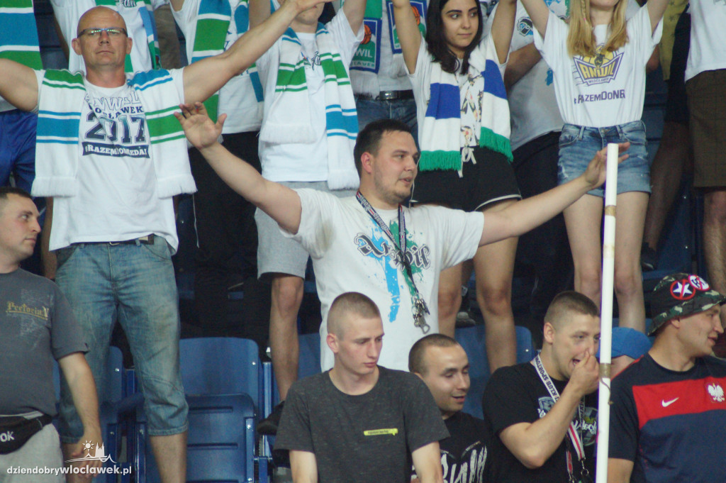 Kibice podczas meczu Anwil - Stelmet