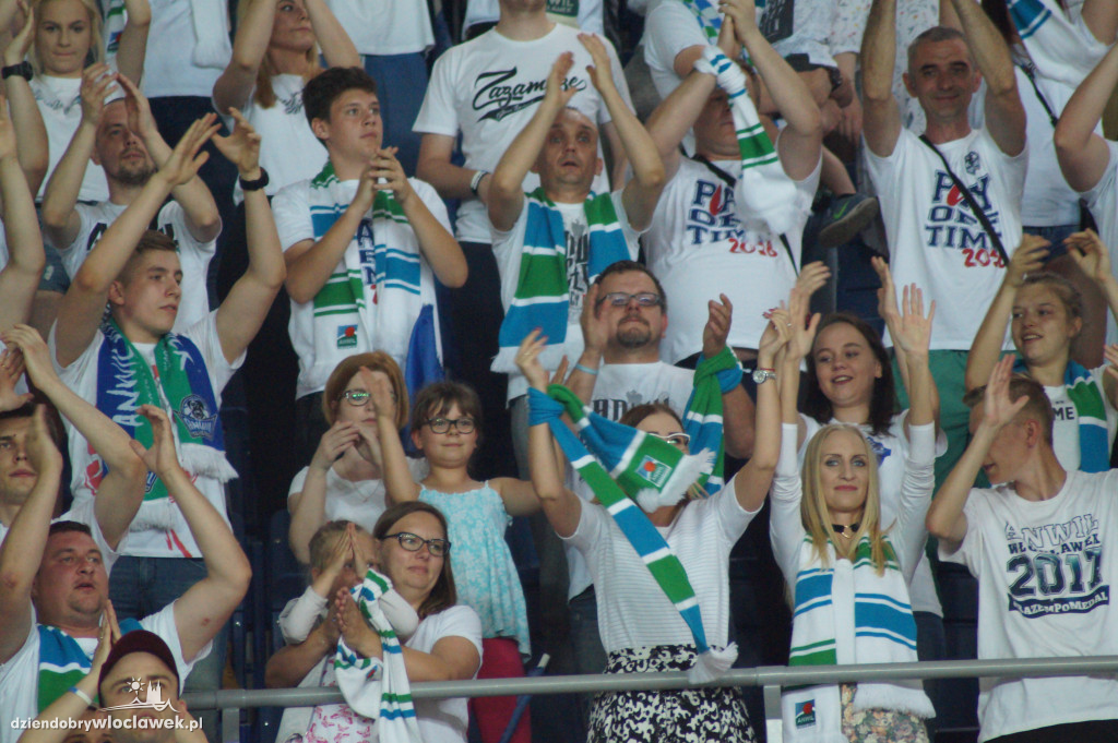 Kibice podczas meczu Anwil - Stelmet
