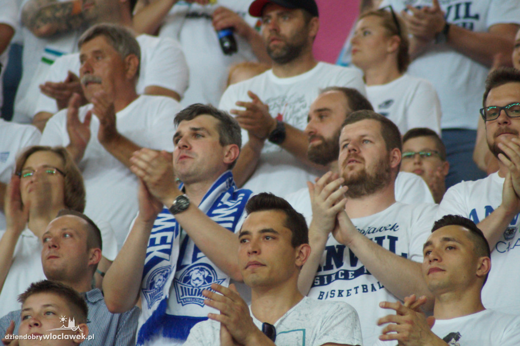 Kibice podczas meczu Anwil - Stelmet