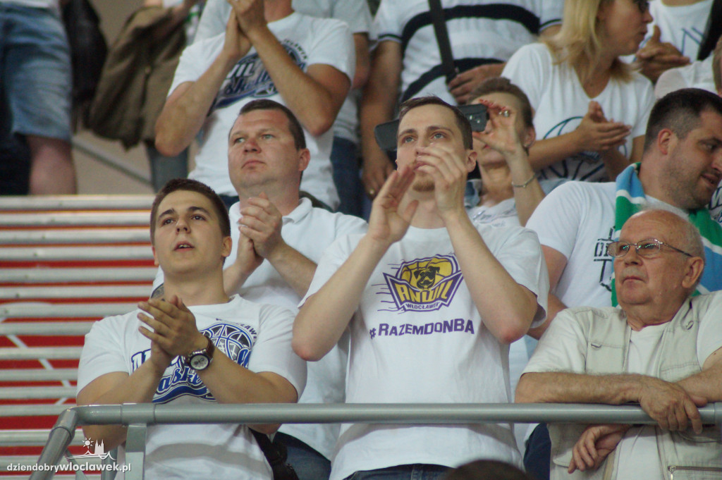 Kibice podczas meczu Anwil - Stelmet