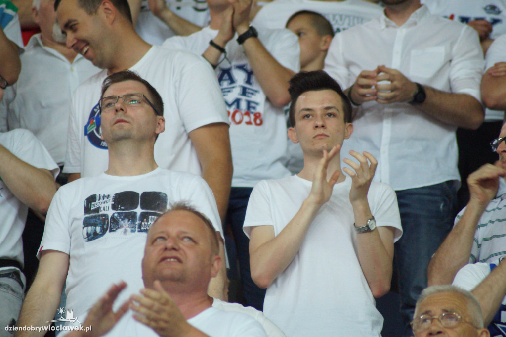 Kibice podczas meczu Anwil - Stelmet